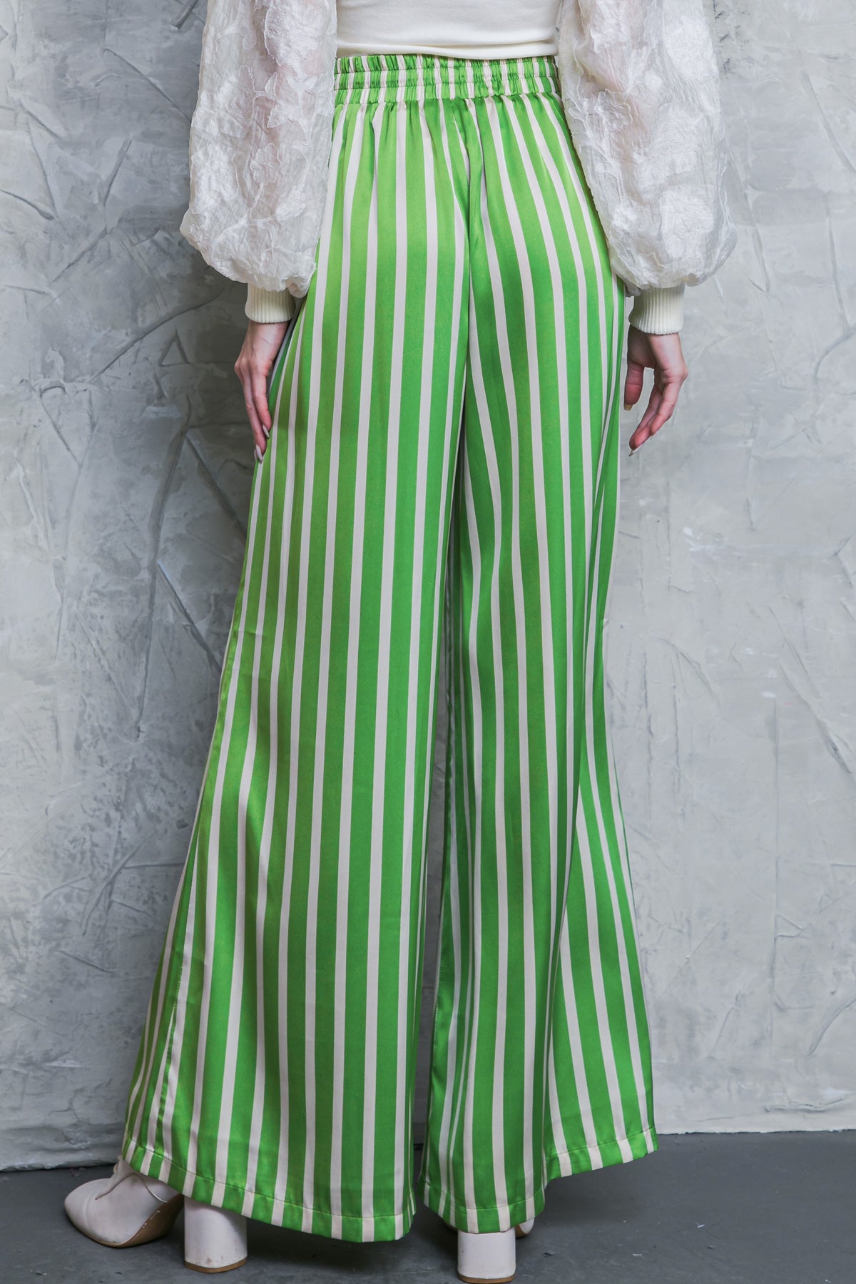 NOTHING TO REGRET SATIN PANTS Flying Tomato